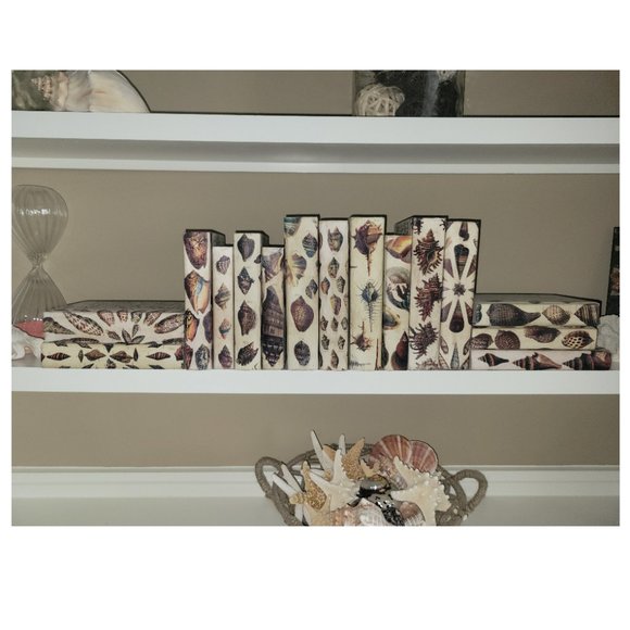 Decorative Books, E. Lawrence LTD Shell Series (Set of 15) - Picture 1 of 3